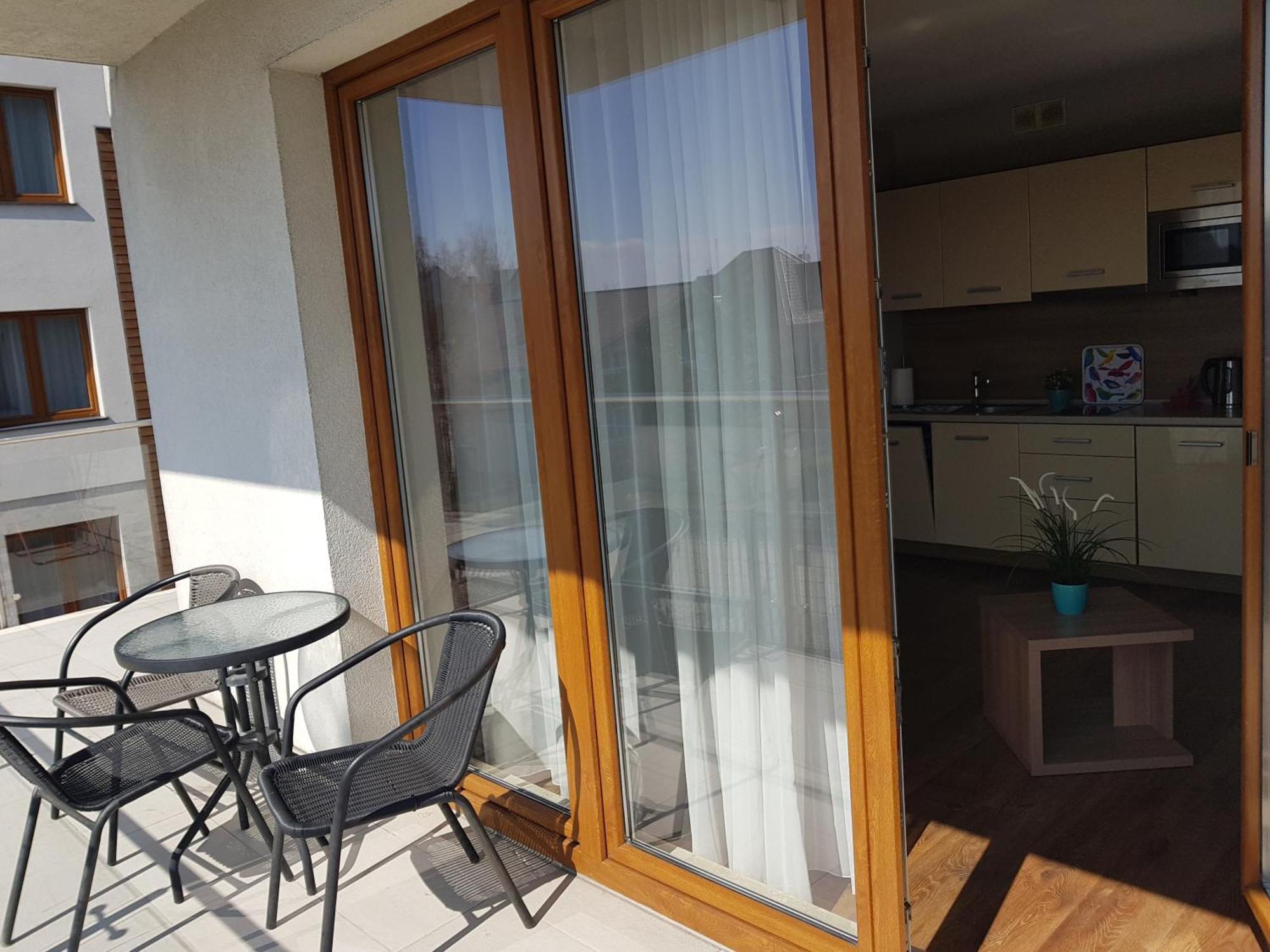 Marina Jastarnia Apartamenty w budynku z Basenem Ruang foto