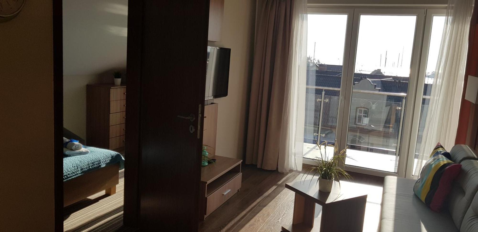 Marina Jastarnia Apartamenty w budynku z Basenem Ruang foto